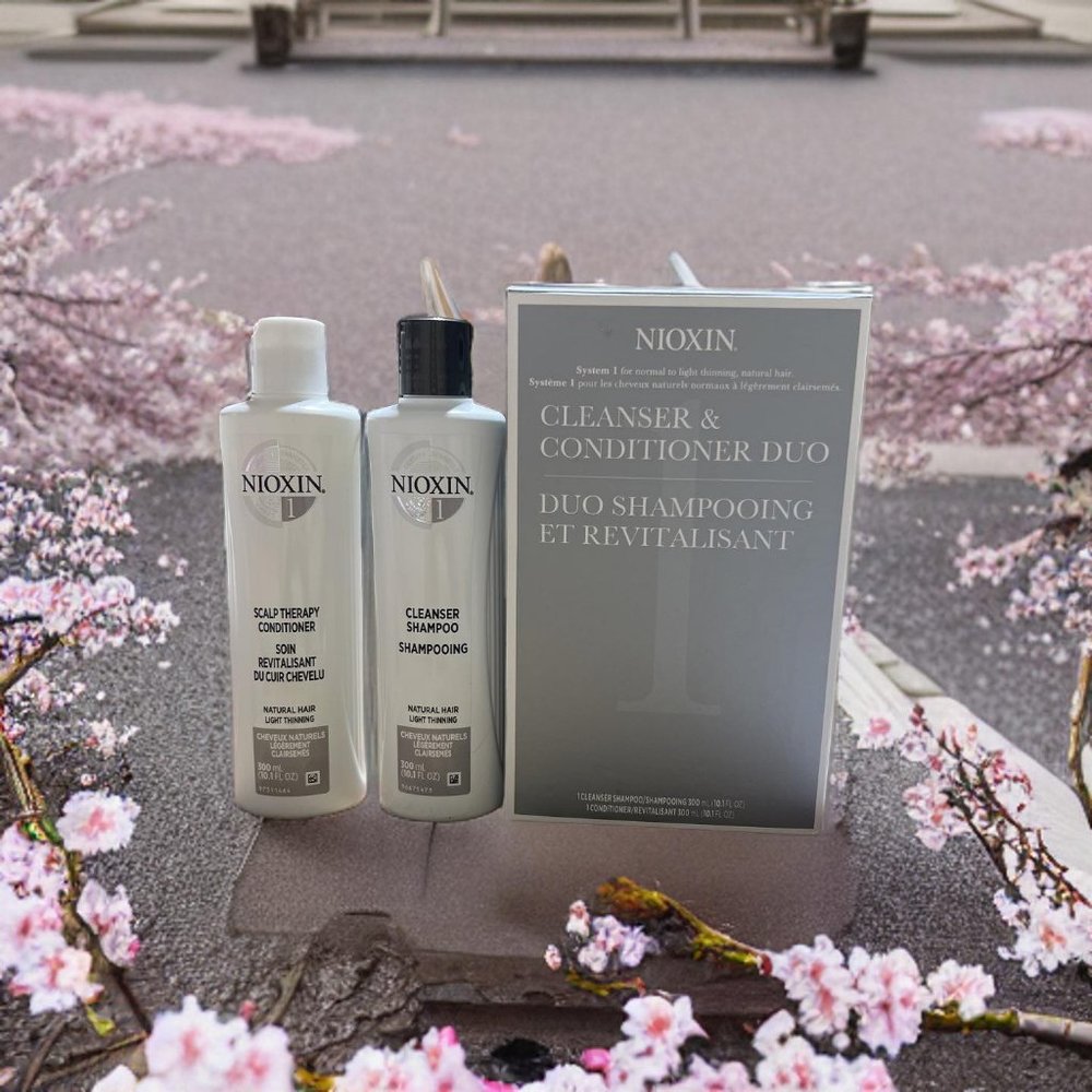 Nioxin System 1 Scalp Therapy Conditioner And Cleanser Shampoo 10.1 oz